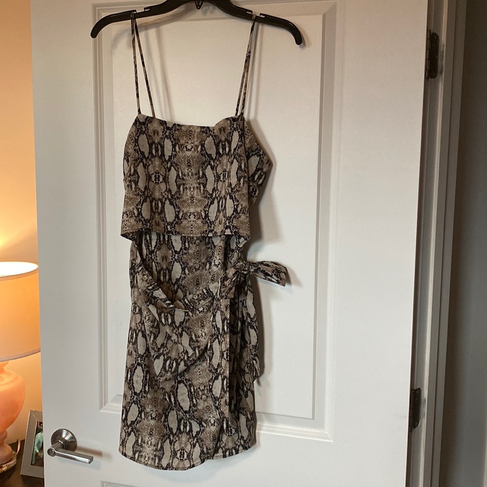 Blu pepper wrap dress